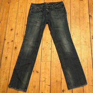 Express ReRock straight jean 10/regular